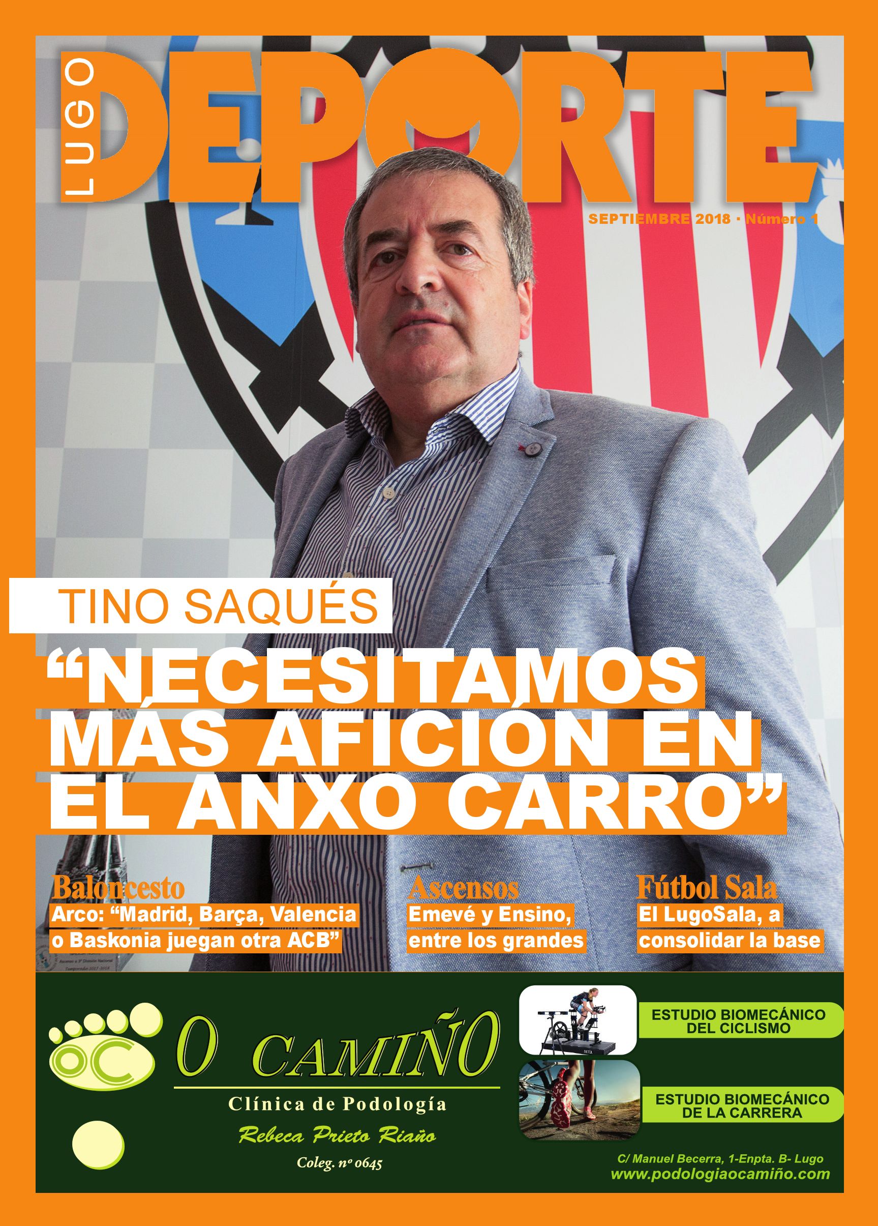 Revista número 01 Lugodeporte