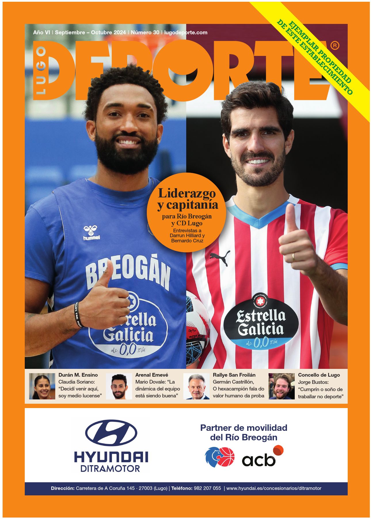 Revista número 30 Lugodeporte