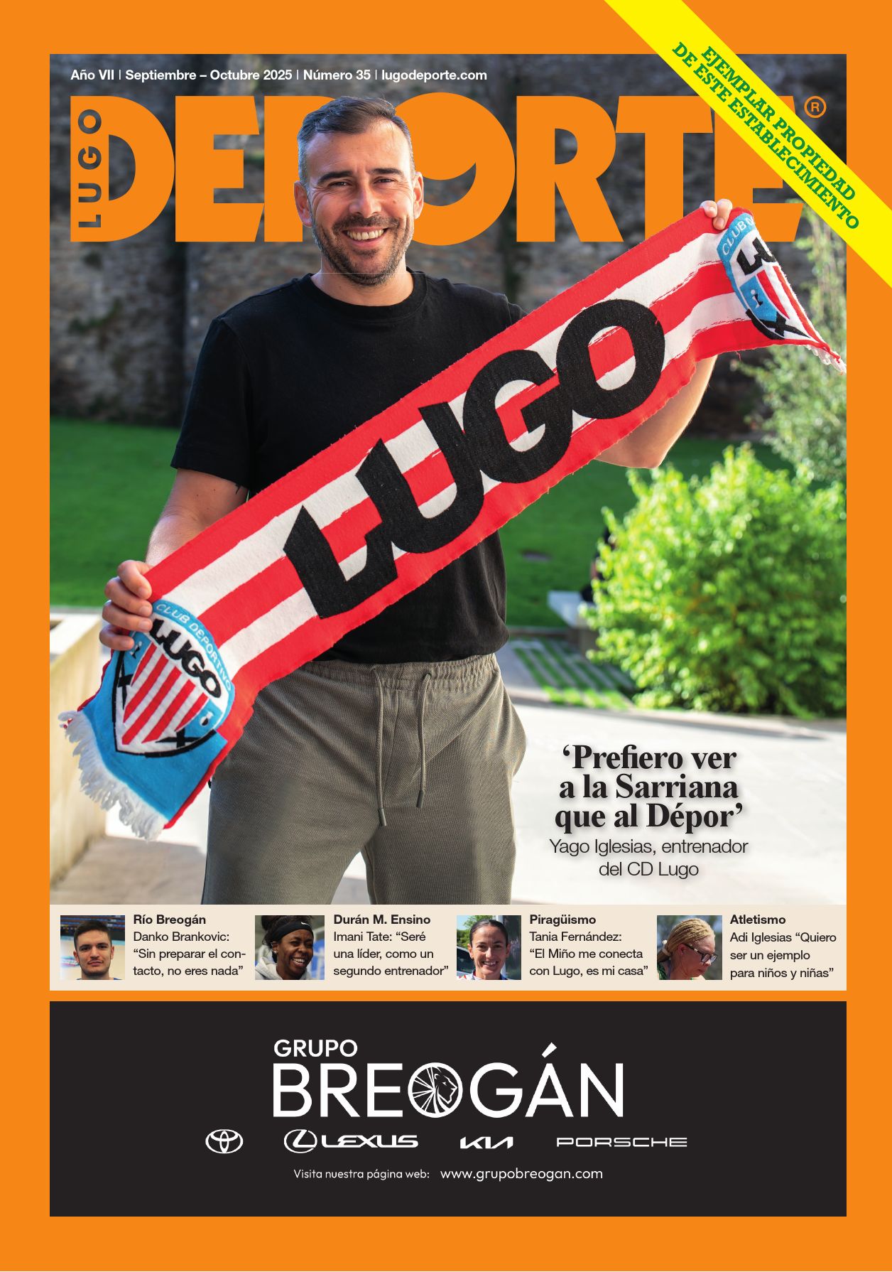 Revista número 35 Lugodeporte