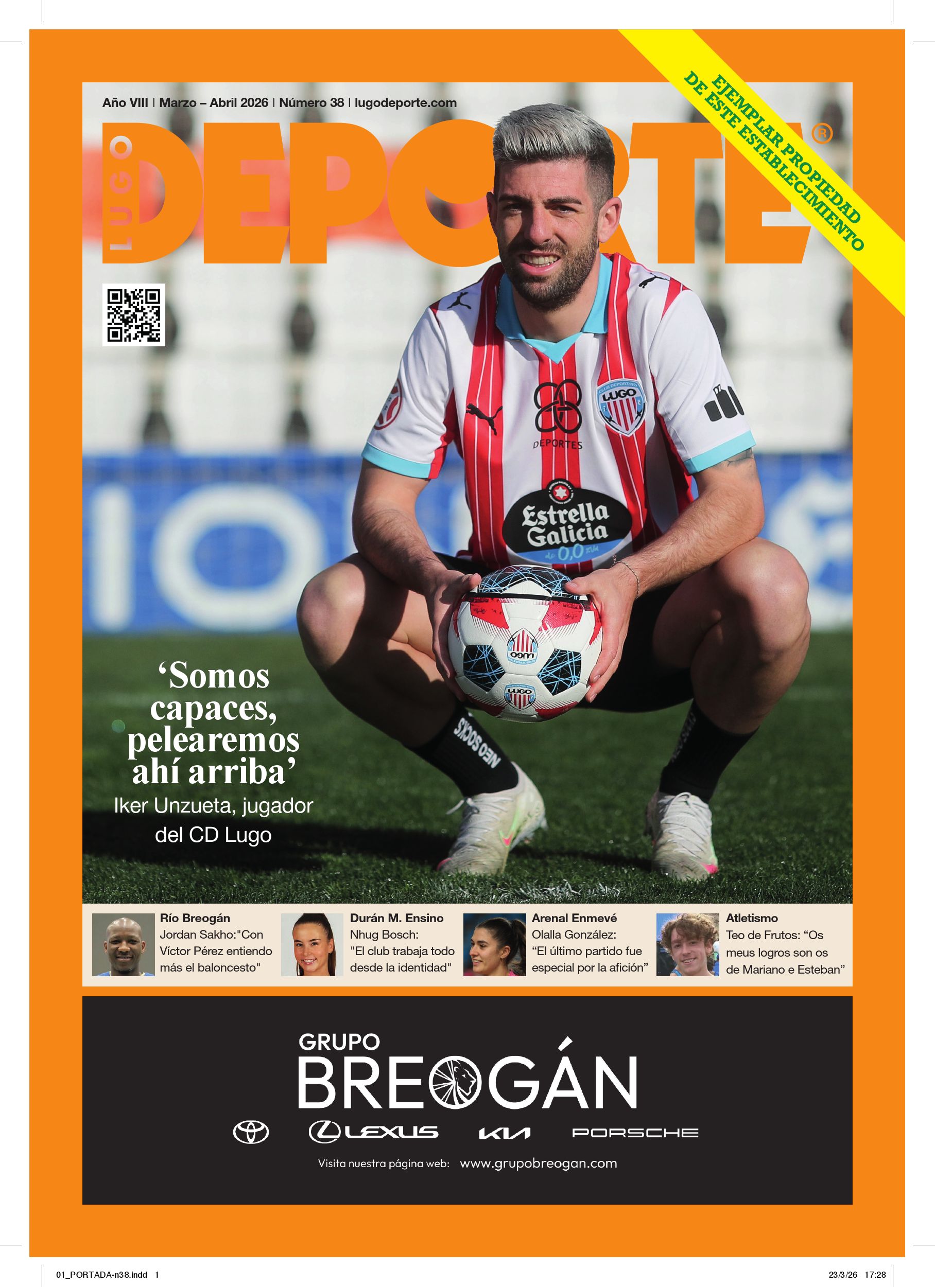Revista número 38 Lugodeporte
