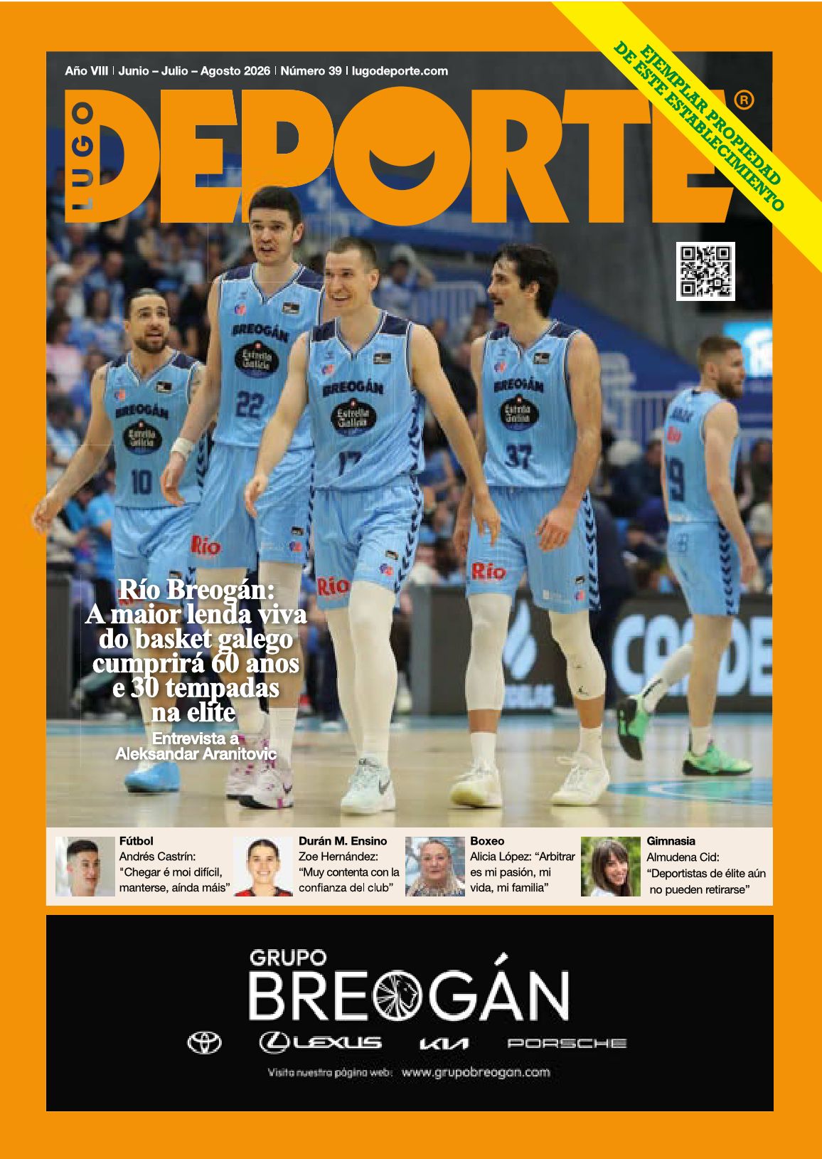 Revista número 39 Lugodeporte